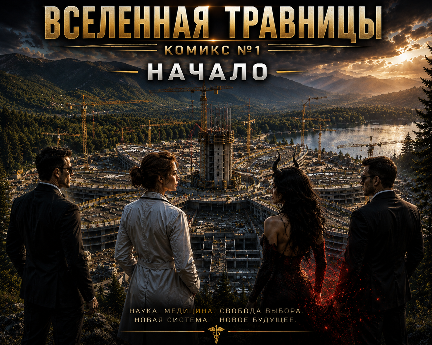 Обложка комикса «Вселенная Травницы. Начало», комикс № 1
