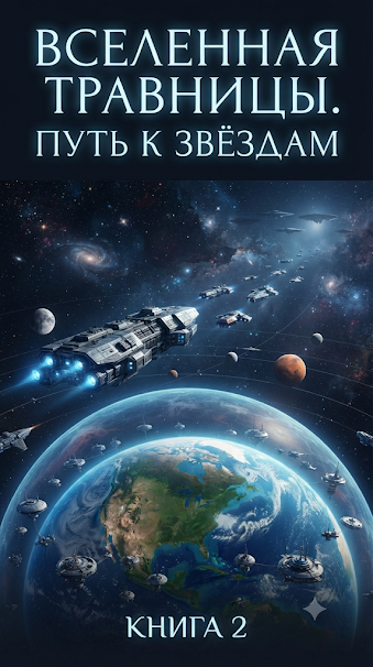 Обложка книги «Травницы. Путь к звёздам», книга 2